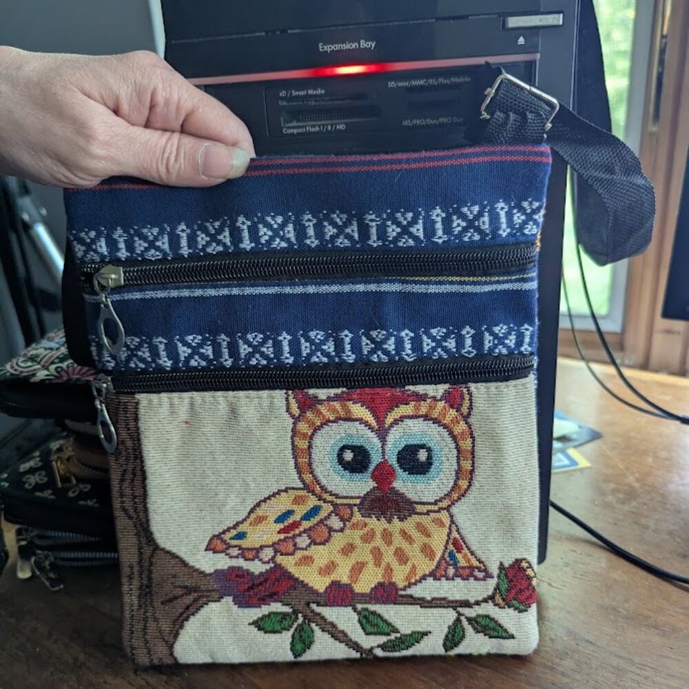 Owl Cross Body Bag